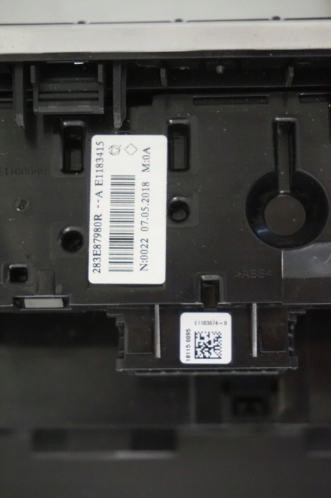 фото №9, Панель кондиционера renault clio v 275100936r