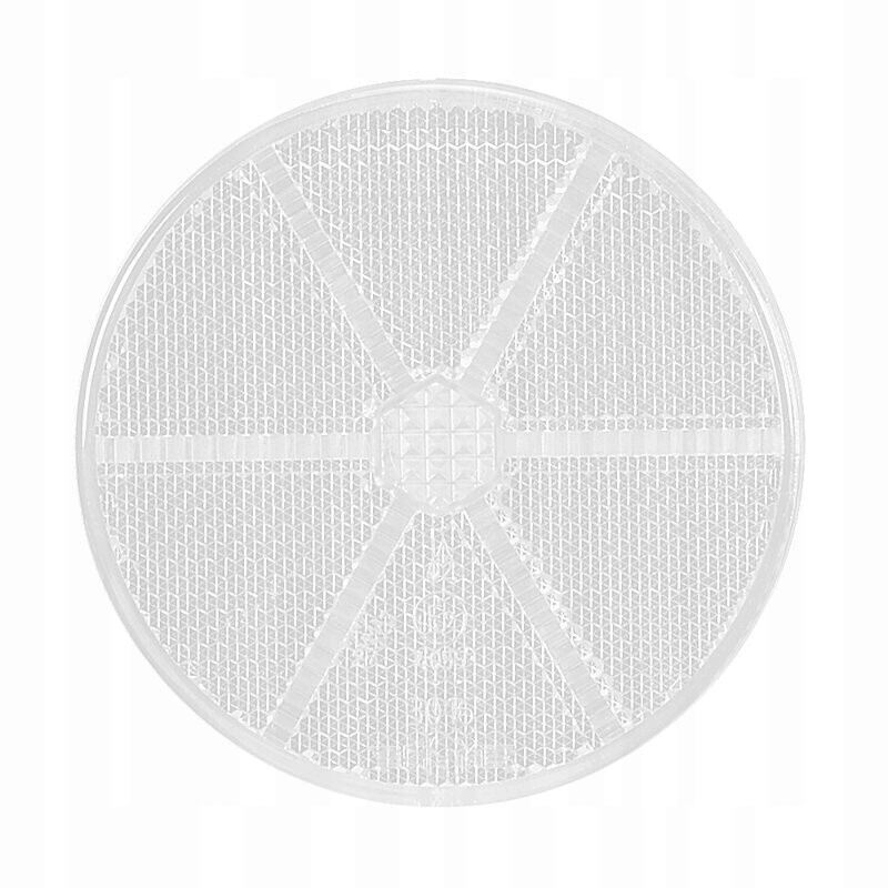 фото №2, Відбивач круглий білий 85mm клей