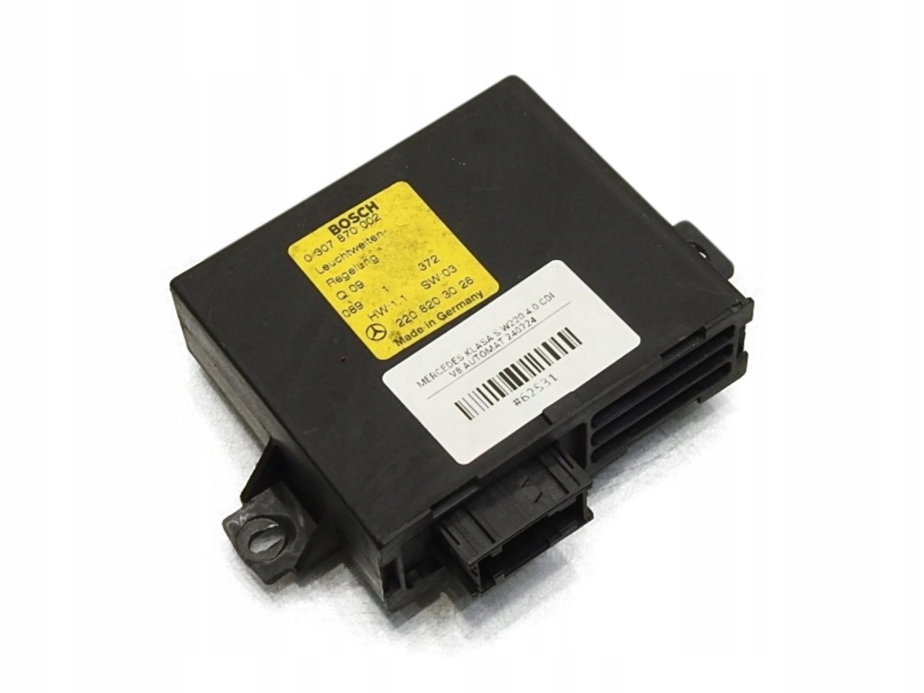 фото №1, Модуль блок керування світла mercedes w220 2208203026