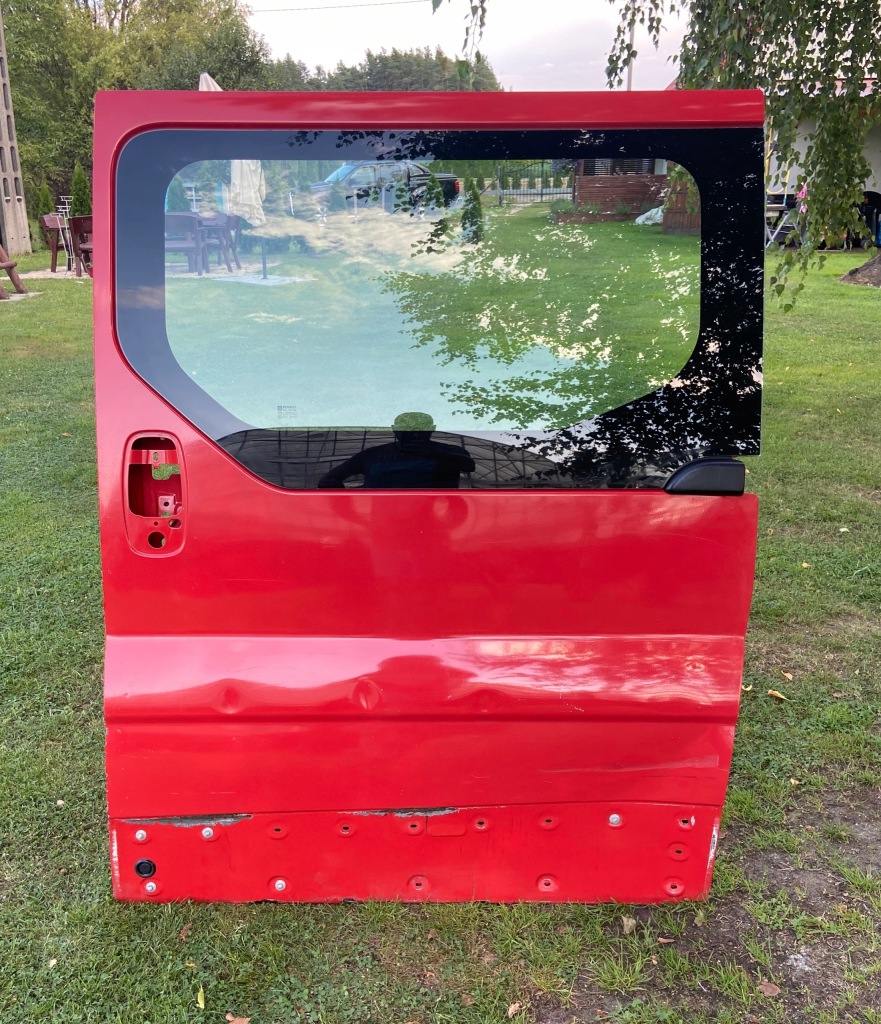 фото №1, Двері бічний зсувні з скло ліва скло бічна trafic vivaro