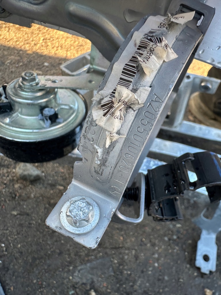 фото №14, Pas перед передній зона mercedes cle w236 оригінал кронштейн балка оригінал