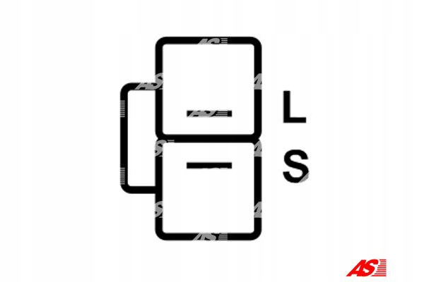 Регулятор напряжения генератора задняя hitachi nissan as-pl Оригинал