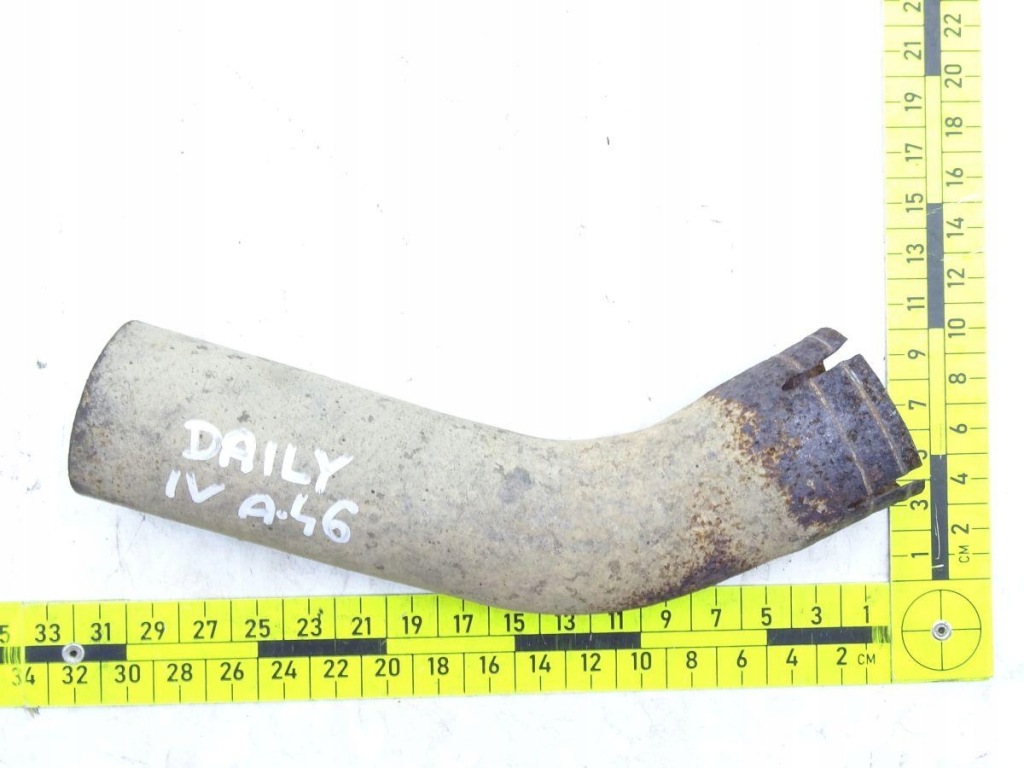 фото №3, Iveco daily iv v 06-14 3.0 hpi труба выхлопная глушителя