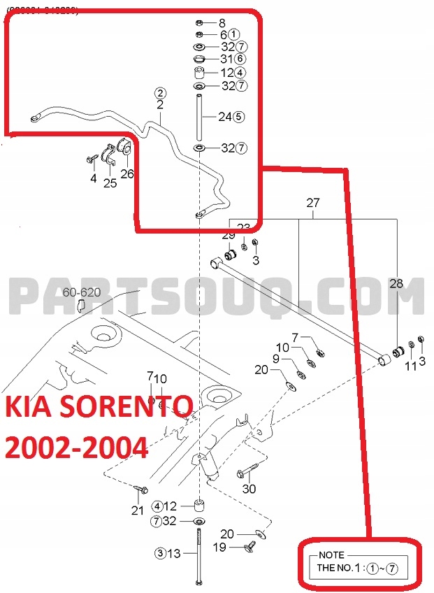 фото №9, Тяга стабилизатора задний kia sorento 2002-2004 555003e010