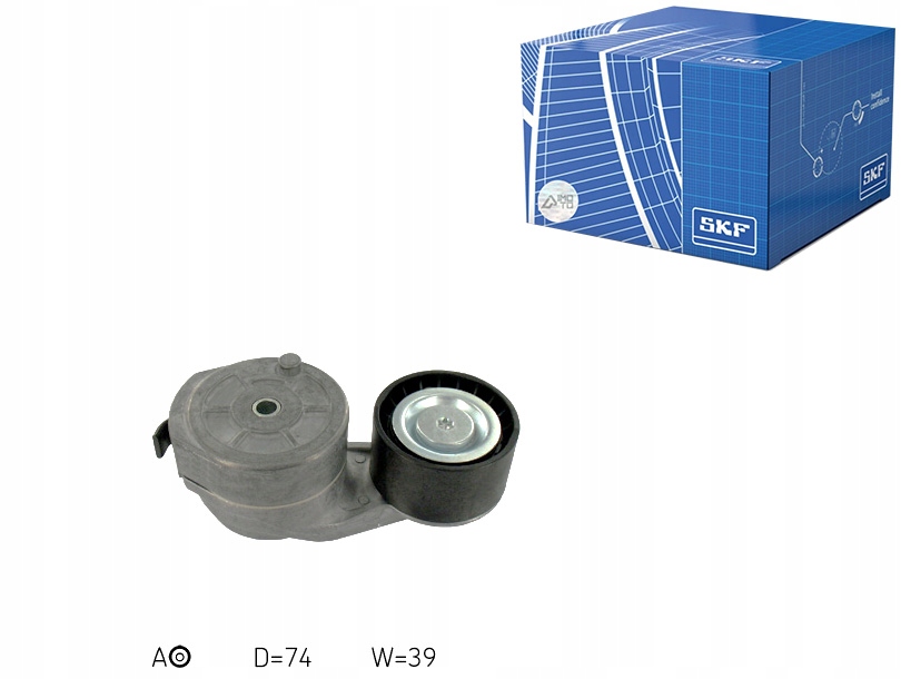 фото №1, Натягувач ремінь клиновий scania p g r t dc09.108-dc9.39 04.04- skf