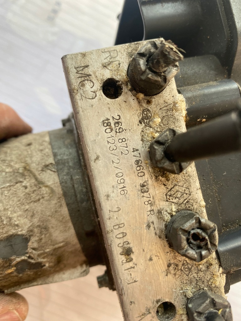 фото №4, Насос abs renault master 476609378r 17 r