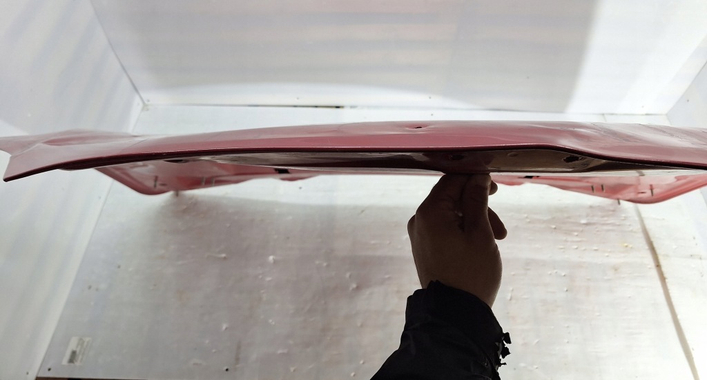 Tesla model s рестайлинг  16- капот крышка двигателя Оригинал