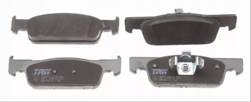 фото №14, Trw гальмівні диски+ гальмівні колодки перед dacia logan ii 258mm