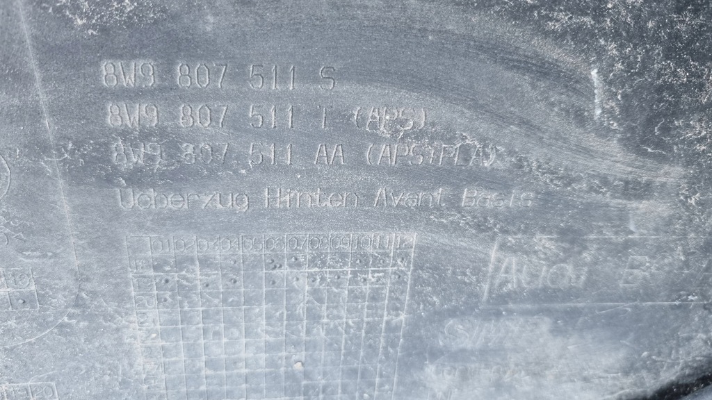 фото №12, Бампер audi a4 8w b9 lift 19-22 kombi задняя pdc