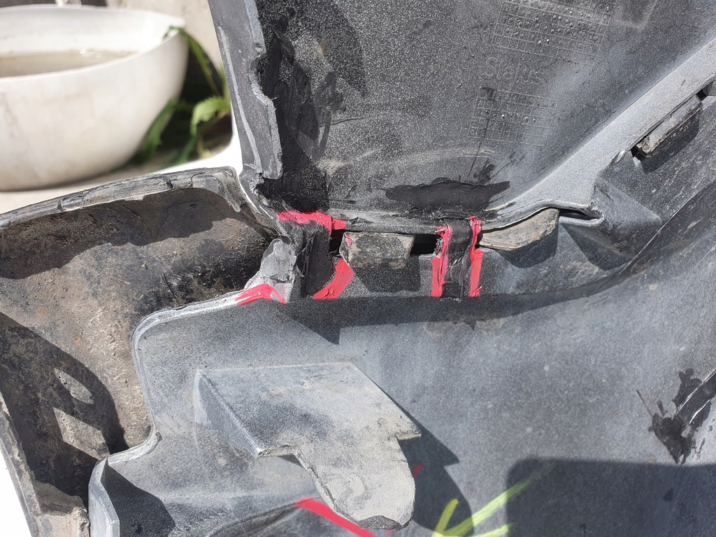 фото №13, Volvo xc70 ii 2 07-12 бампер перед передній sprysk