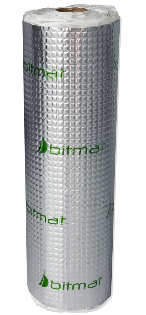 Мат шумоизоляционная бутиловая алюминий легкая 1m² 2mm глушащая вибрации Оригинал