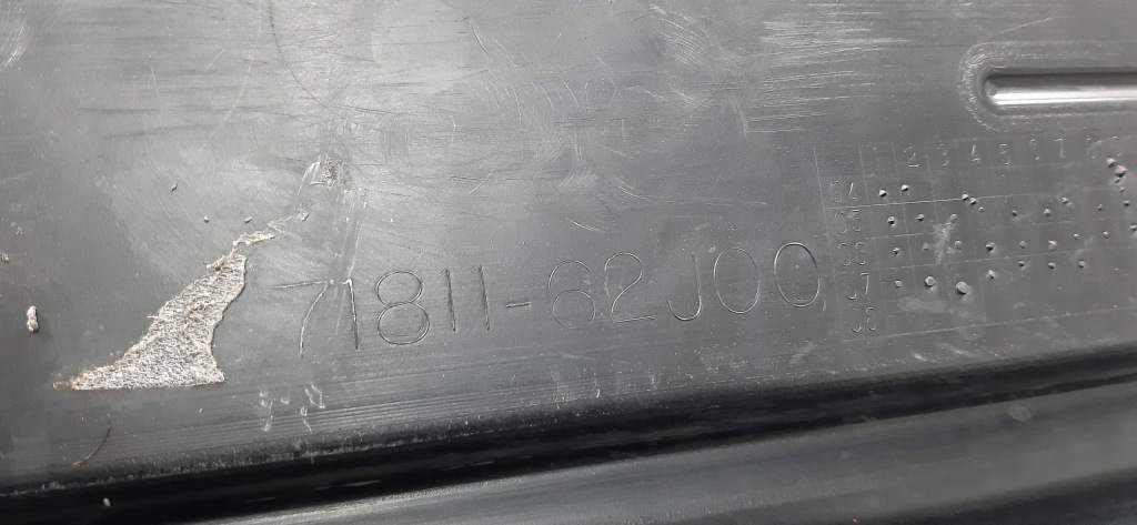 Suzuki swift mk6 05-10 бампер задний ze спойлером 71811-62j00 990e062j02 Цена