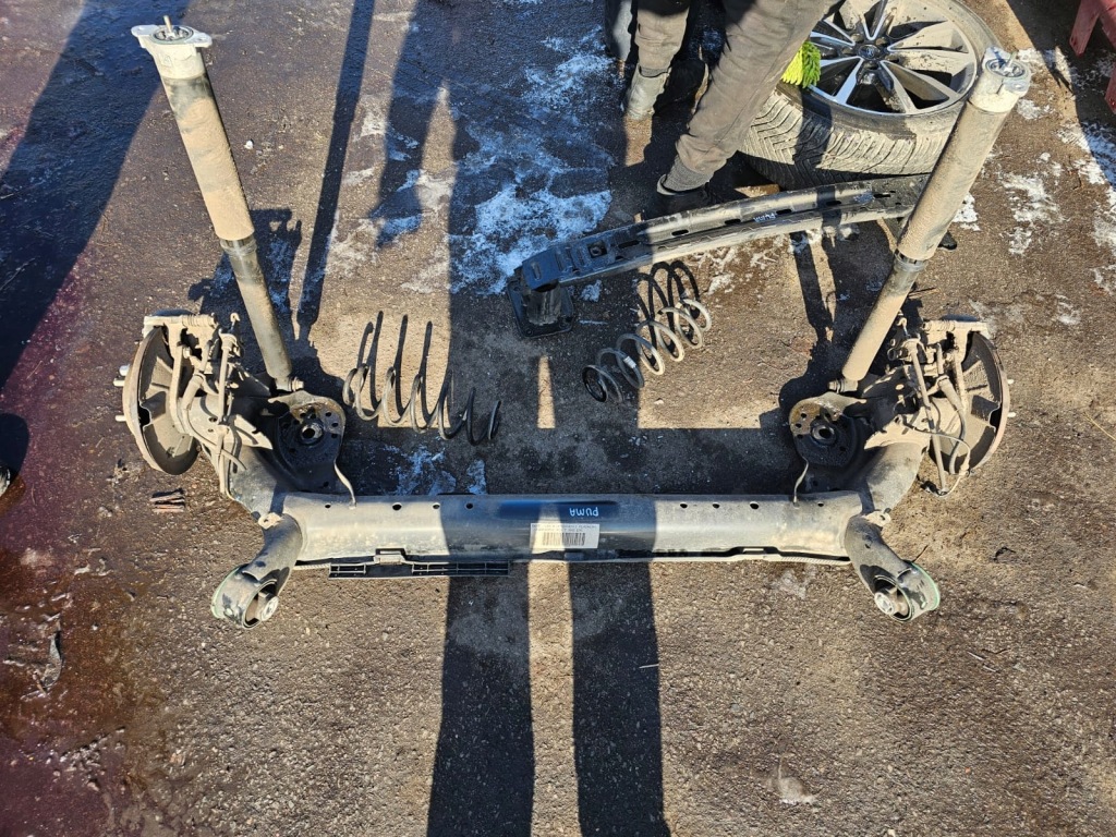 фото №1, Ford puma mk2 oś задняя комплектная na тормозные диски