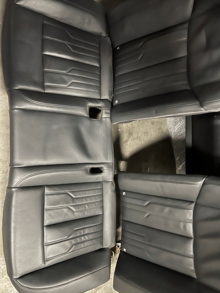 фото №14, Audi a8 d5 4n сидіння перед i задня шкіра комплект заднє сидіння