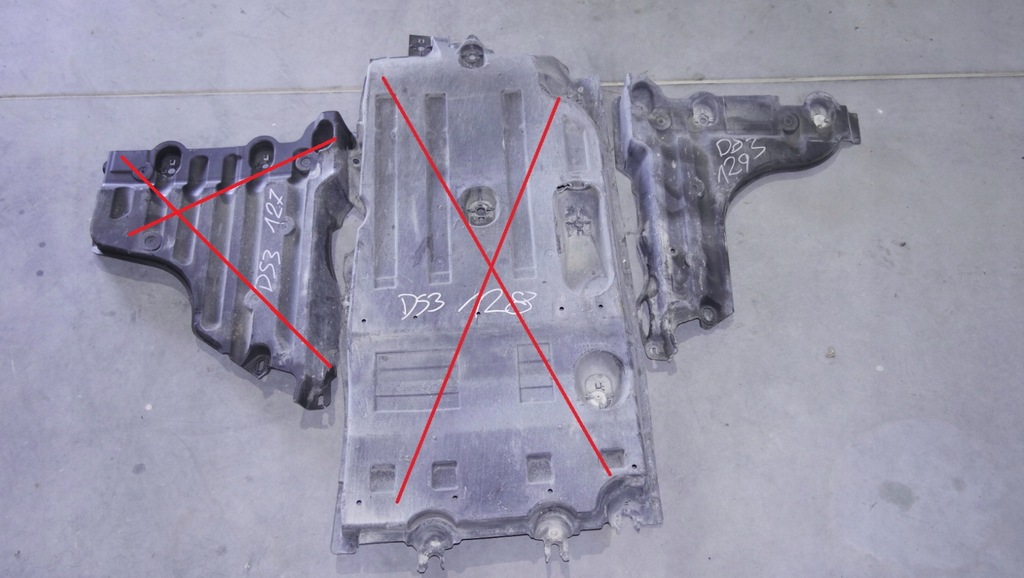 фото №1, Плита захист підвіска ds3 crossback