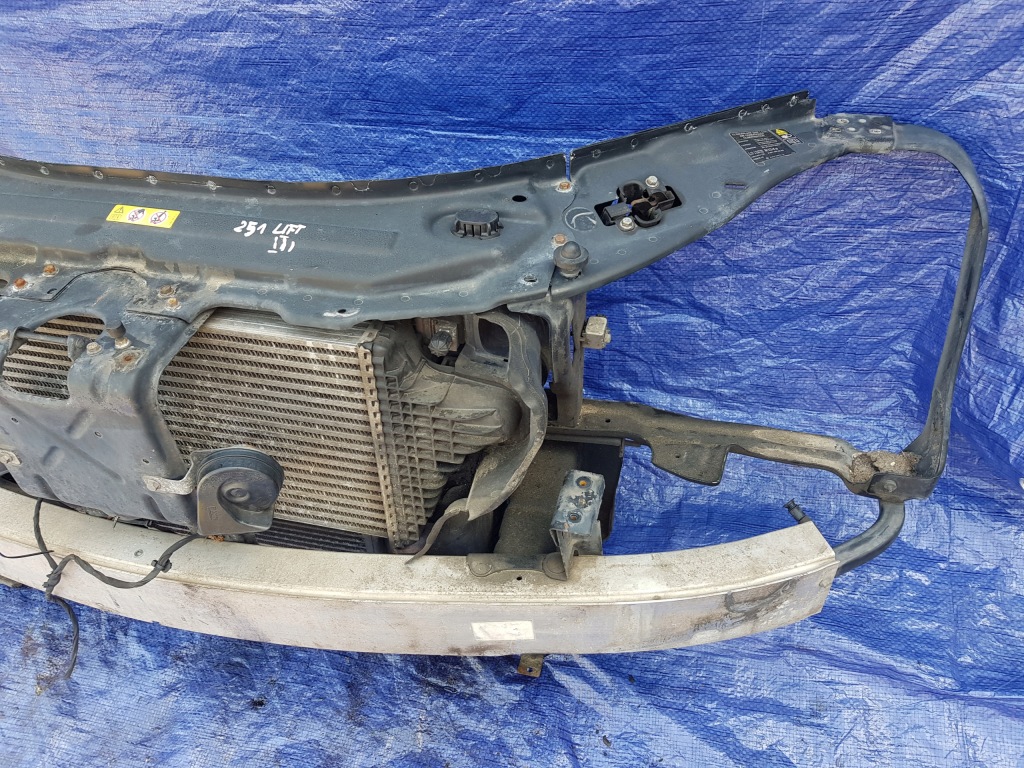 фото №4, Pas передний радиатор комплект mercedes r-klasa w251 lift 3.0 350cdi