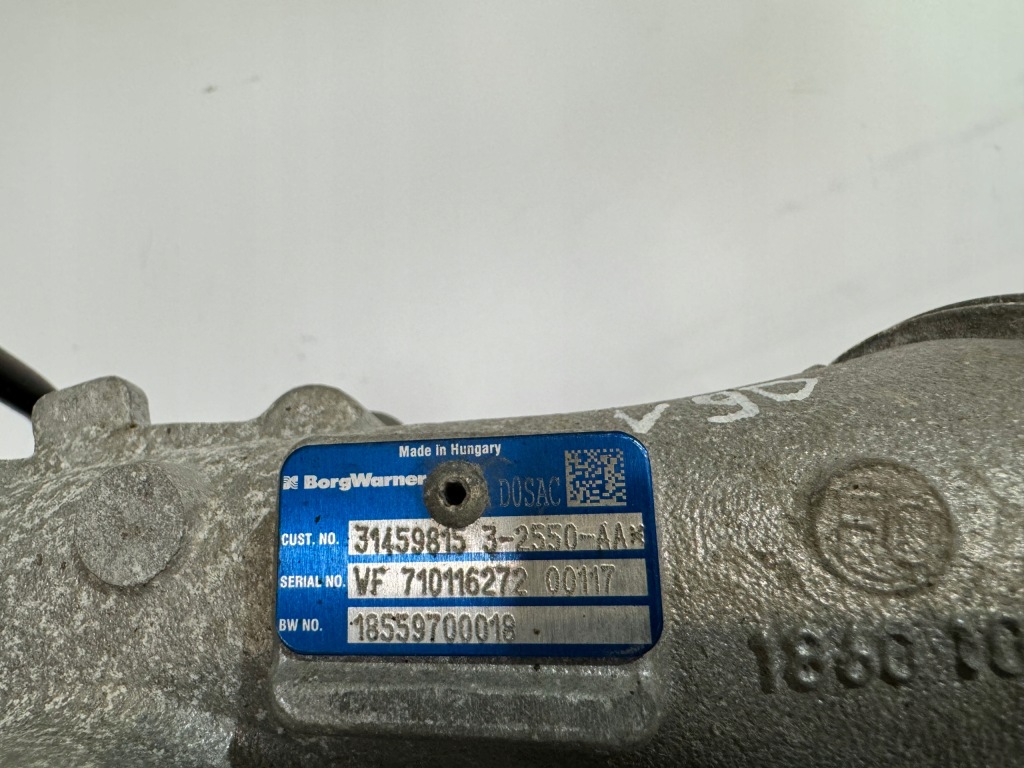 фото №4, Volvo v90 t8 hybrid турбонагнетатель турбина 31459815 xc90 xc60 v60