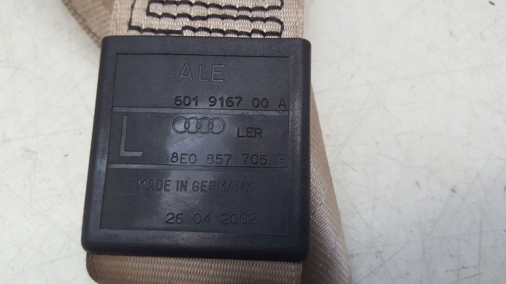 фото №16, Подушки безопасности air bag ремни датчик audi a4 b6 2,0