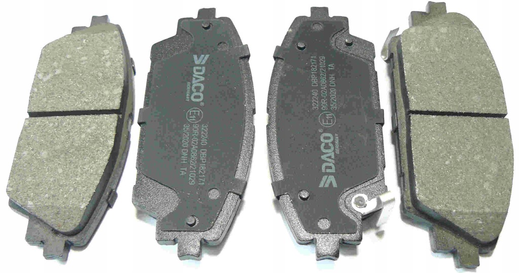 фото №1, Тормозные колодки prz do mazda 3 bm bn cx-3 dk cx-30 dm 2019-