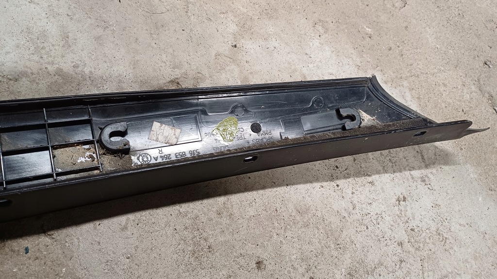 фото №6, Skoda fabia ii молдинг стекло правая 5j6853264a