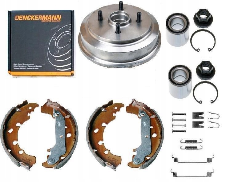 фото №1, Тормозные барабаны тормозные колодки подшипник ford puma mazda 2 kpl