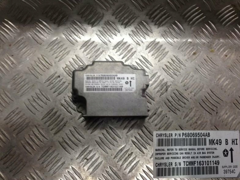 фото №1, Jeep compass 2012 датчик блок керування подушок подушка безпеки