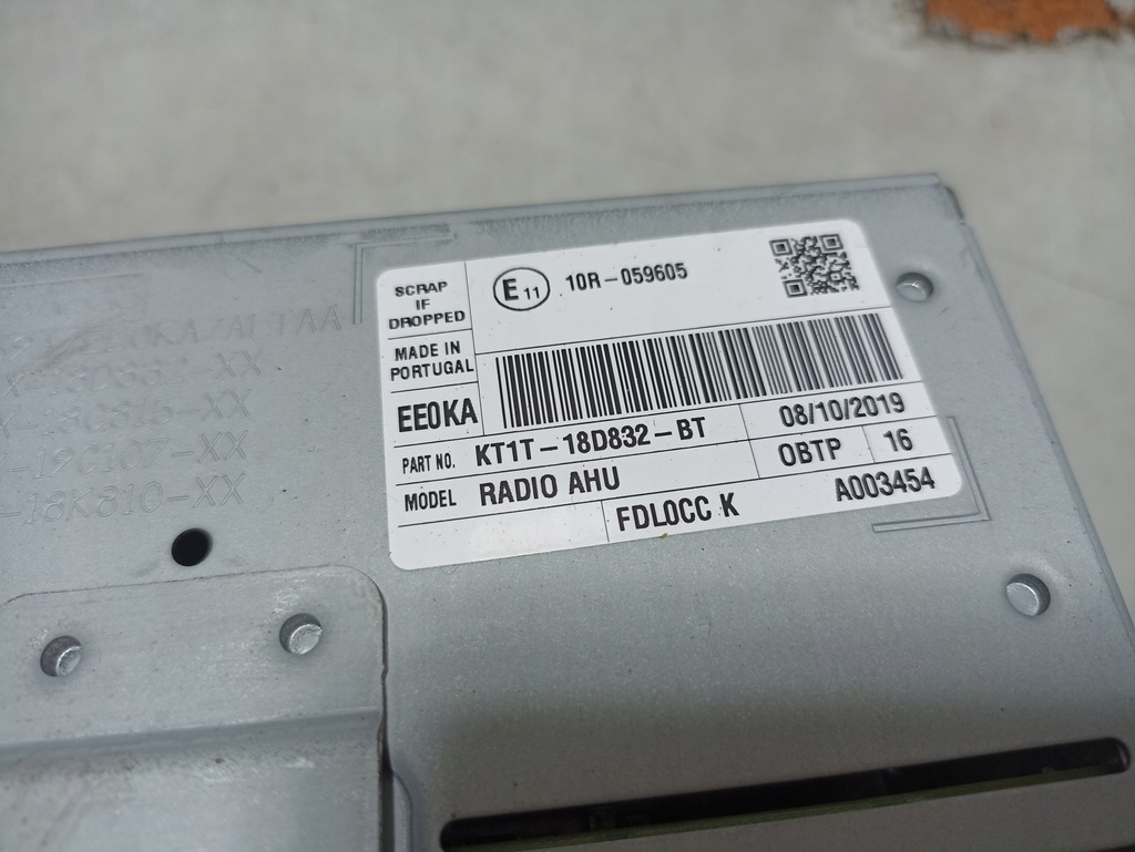 фото №6, Ford tourneo connect mk2 lift радіо kt1t-18d832-bt