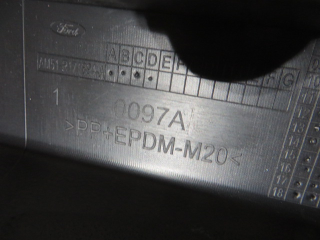 фото №5, Ford c max mk2 накладка диффузор задняя am51-r17a894-a