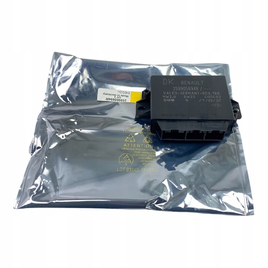 фото №1, Новий модуль паркування pdc renault megane iii