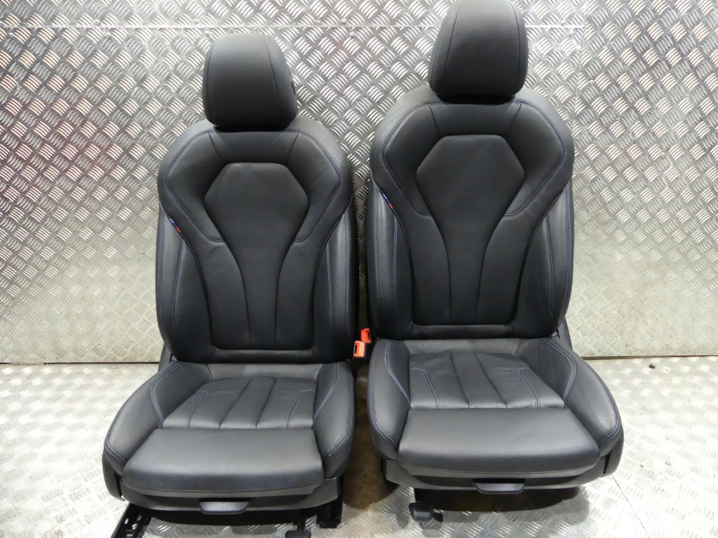 фото №9, Bmw 5 g31 lift sport оббивка сидіння + заднє сидіння підігрів обшивки mpakiet europa