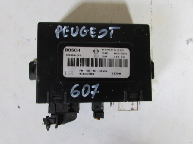 фото №1, Модуль pdc peugeot 607