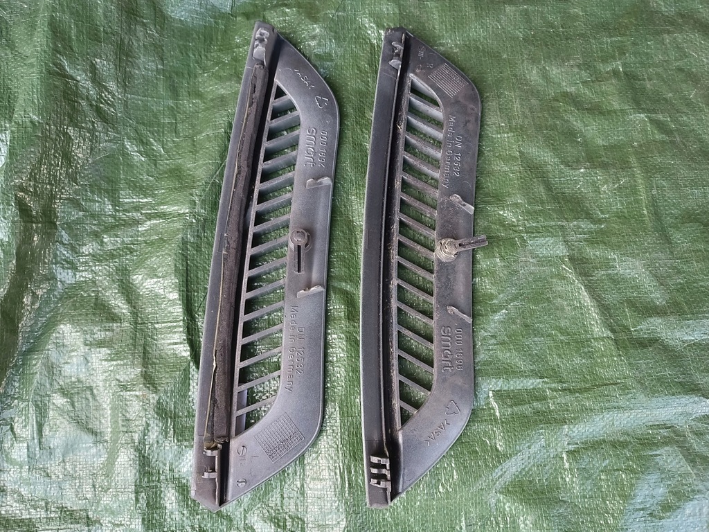 фото №14, Smart 450 i fortwo 0001694 0001696 решітка жабо захист ліва права перед