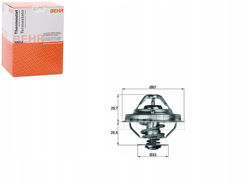 фото №3, Behr tx 38 88d термостат behr