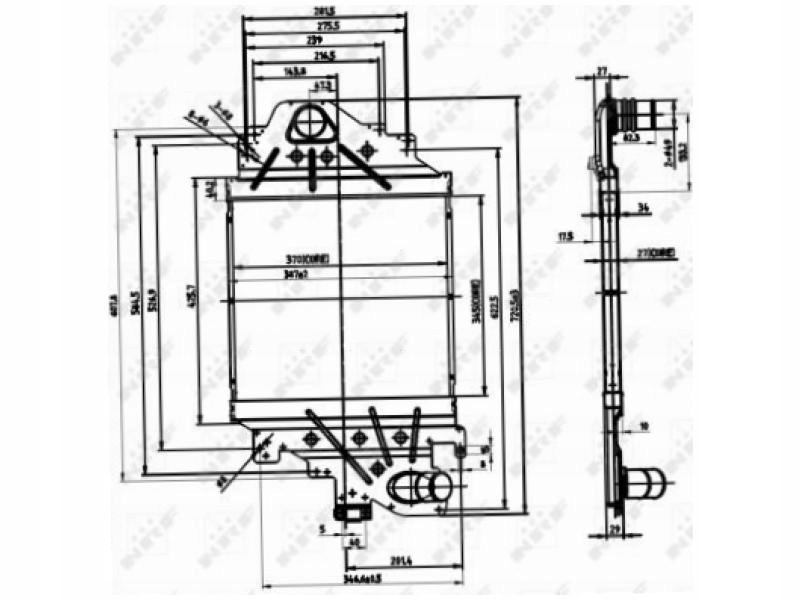 фото №6, Інтеркулер renault clio ii 1.5 1.9 thalia i 1.5