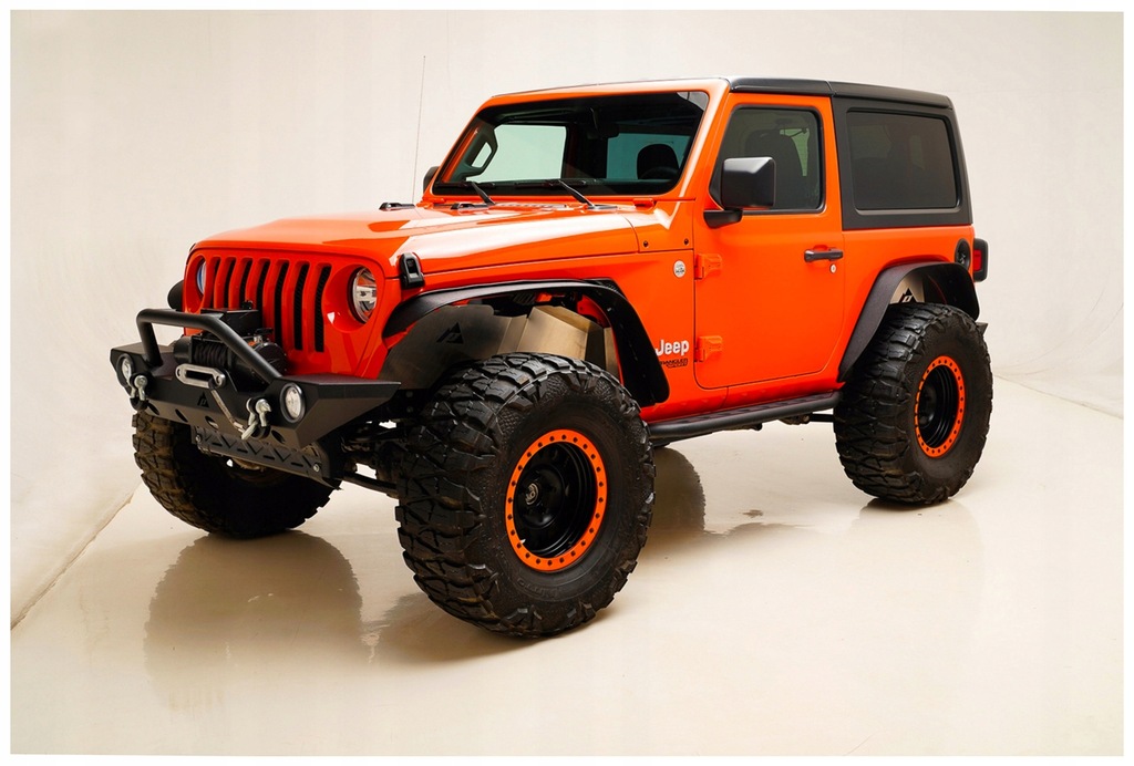 фото №14, Расширители крыльев сталь 2018+ jeep wrangler jl