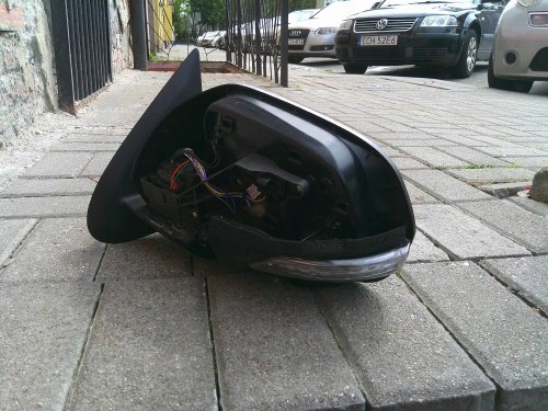 Mitsubishi l200 2019-2024 левая зеркало 9 pin оригинал Киев