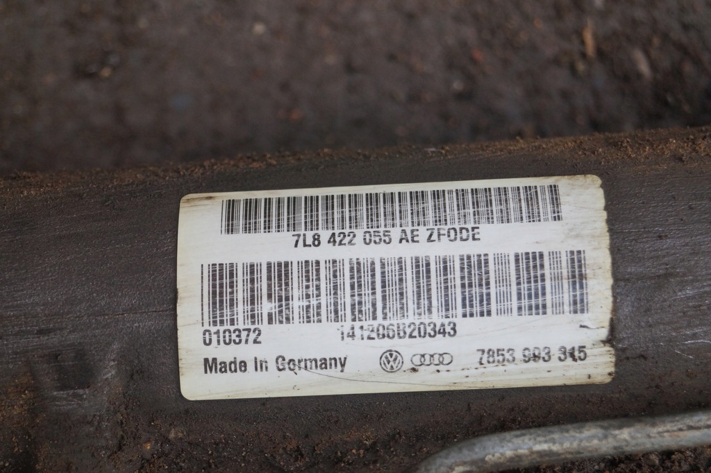 фото №6, Трансмиссия рулевая audi q7 4l 7l8422055ae