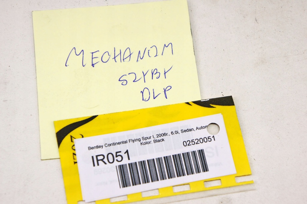 фото №8, Ir051 bentley flying spur i механизм стекло перед