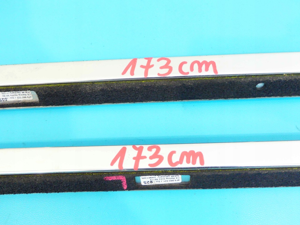 Купити Audi оригінальний номер 4f9860021j рейлінги дахові хром