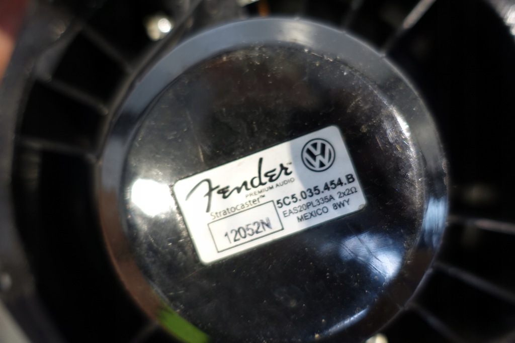 фото №11, Vw beetle 5c набір аудіосистема fender