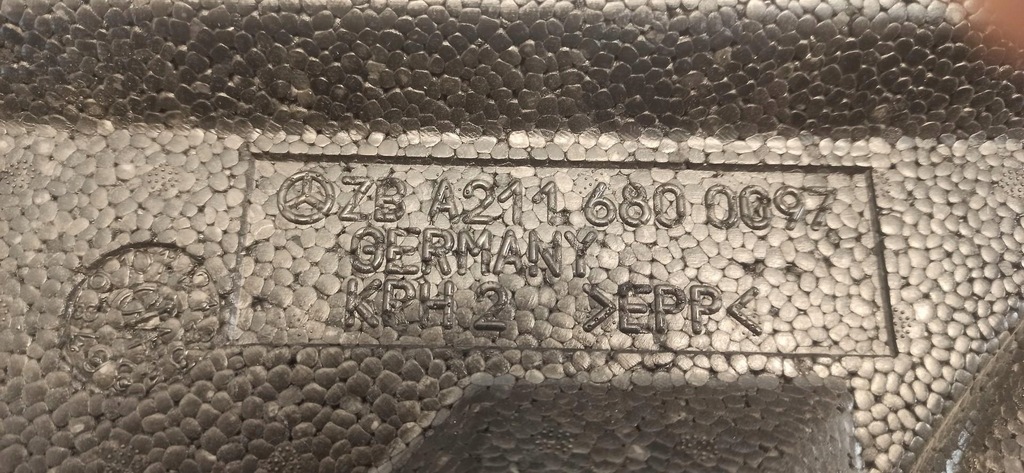 фото №5, Mercedes w211 пенополистирол багажника a2116800097