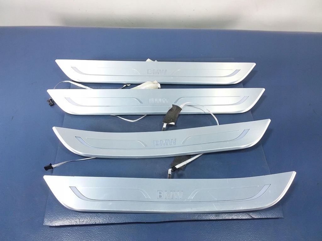 фото №1, Bmw 7 g11 накладки порогові підсвічувані led комплект