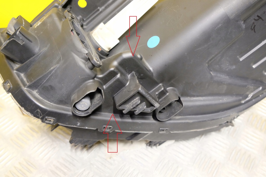 фото №12, Kia rio 2018-2020 фара лампа перед права usa