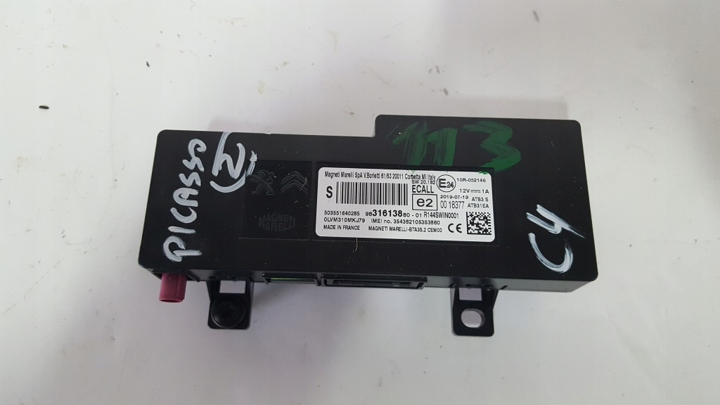 фото №1, Citroen c4 picasso ii модуль bluetooth 9831613880