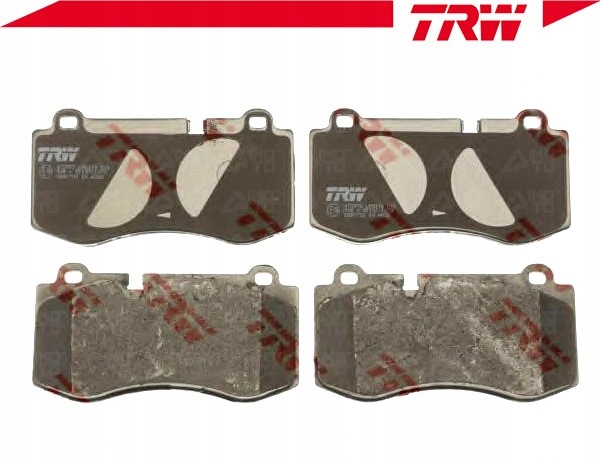 фото №3, Trw гальмівні колодки гальмівні mercedes перед w211 w221 r230