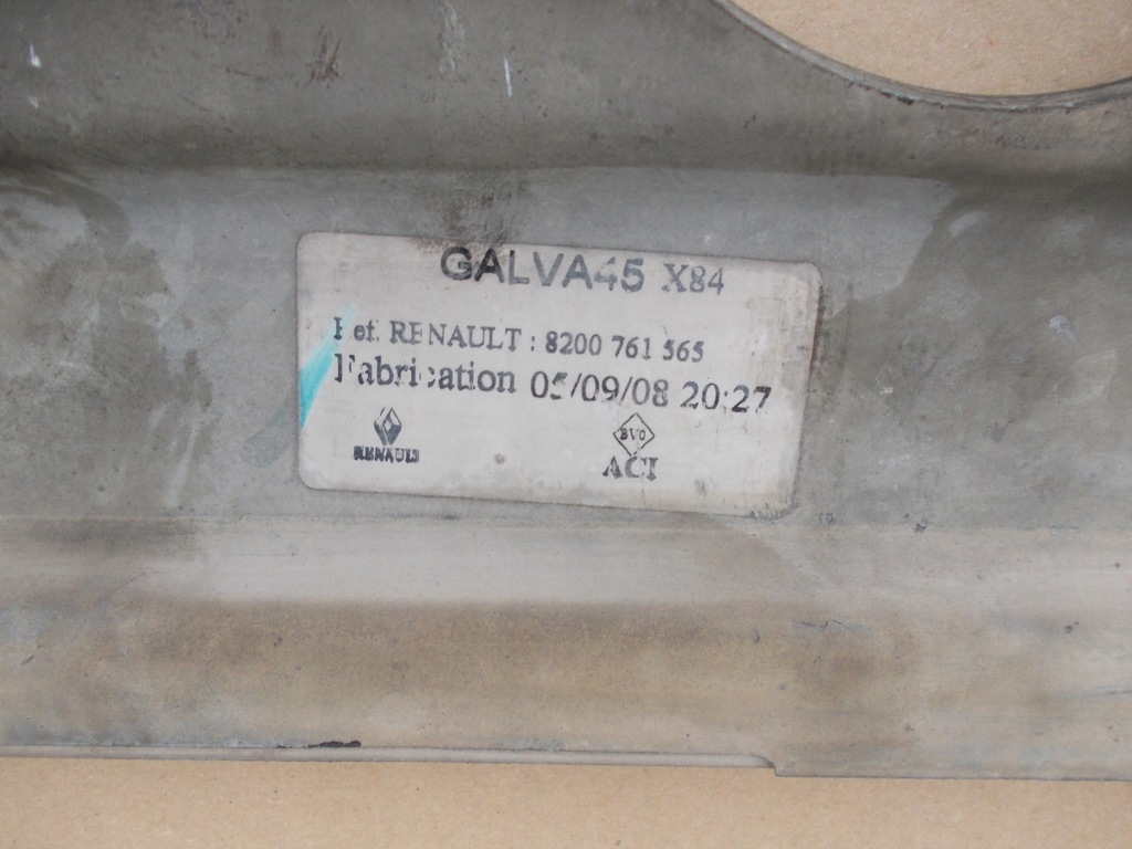 фото №8, Балка нижня радіатора renault scenic ii 8200761565