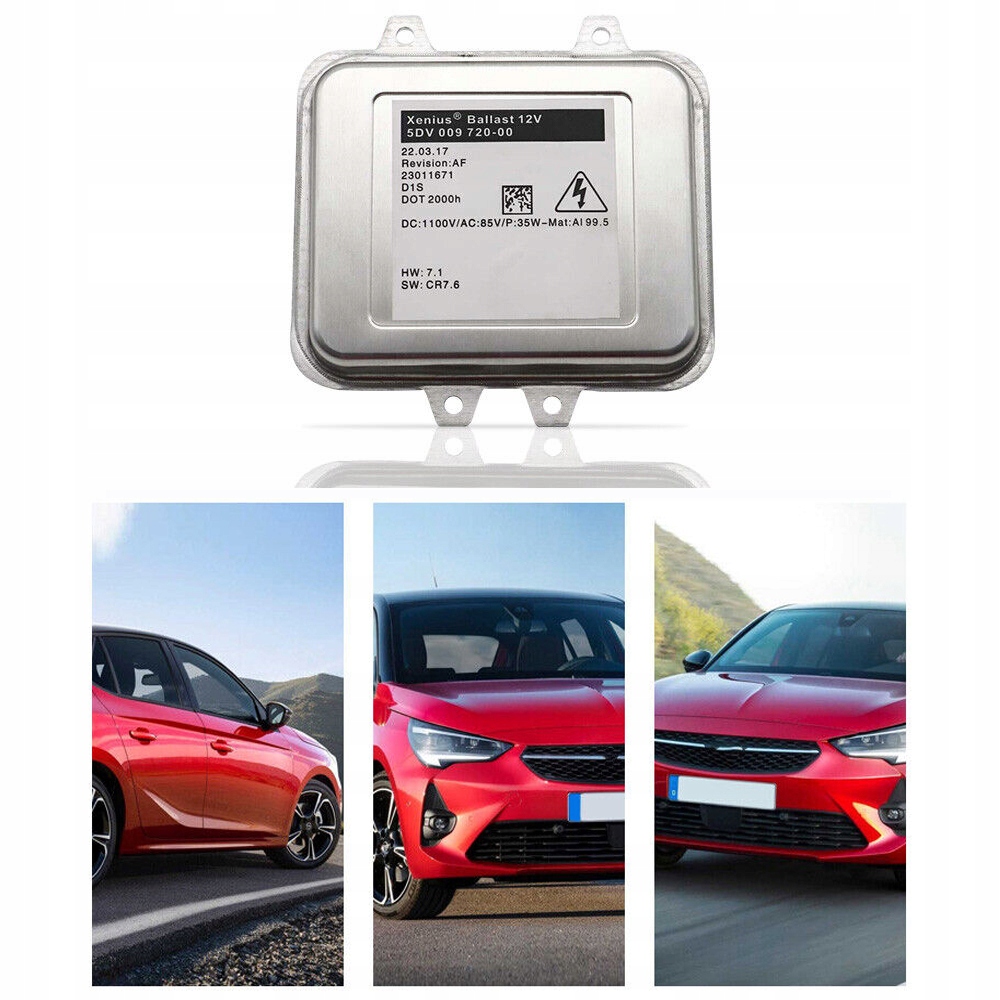 фото №12, Перетворювач bi ксенон do opel, 12v,5dv009720-00 d1s