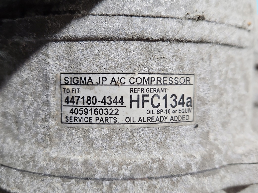 фото №8, Компрессор кондиционера vw golf plus