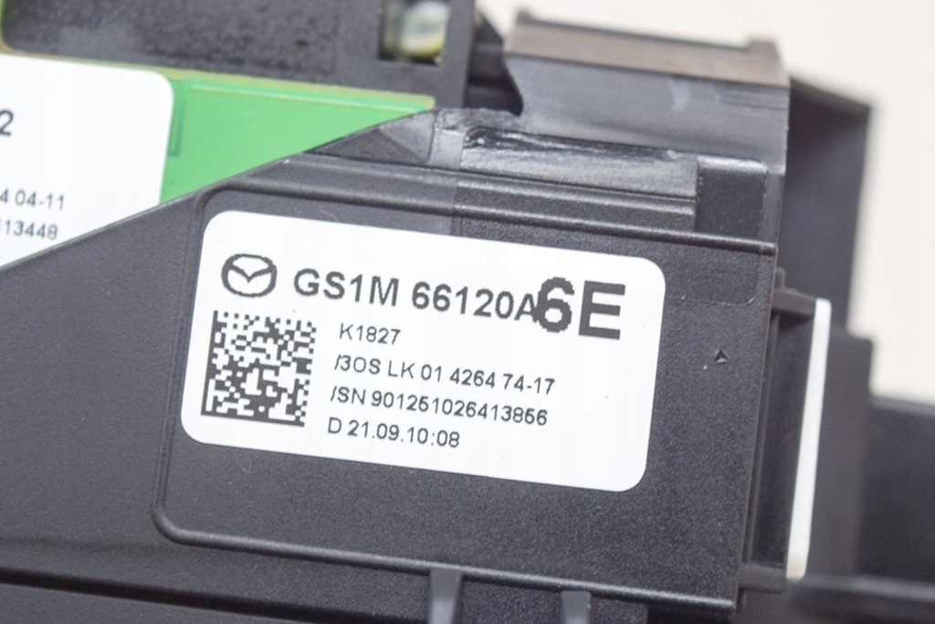 фото №10, Mazda 6 sedan gh1 перемикач поворотники двірник gs1m-66128 gs1m-6