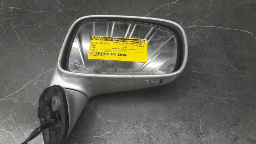 фото №7, Дзеркало праве suzuki liana lift 03r 3pin